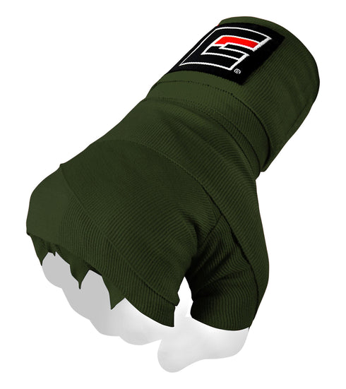 Combat Corner Pro Hand Wraps OD Green - MMA Fightland