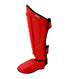 Combat Corner Supreme Shin Guards-RED-2