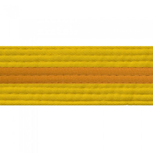 BOLD LOOK YELLOW BELTS WITH STRIPE