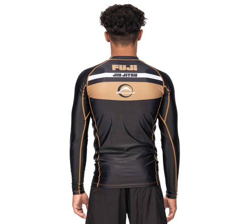 Fuji Reversal Long Sleeve Rashguard Gold/Black