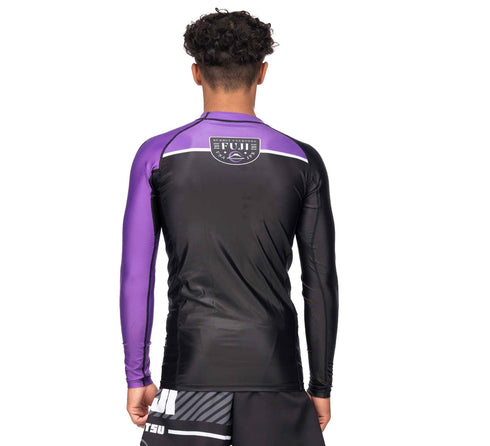Fuji Freestyle 2.0 Long Sleeve Ranked Rashguard Purple - ADULT SIZES