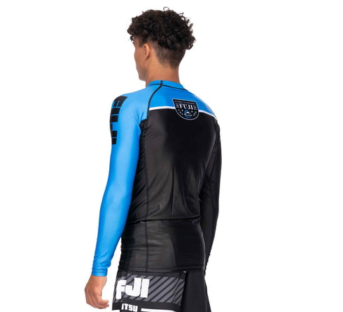 Fuji Freestyle 2.0 Long Sleeve Ranked Rashguard Blue - ADULT SIZES