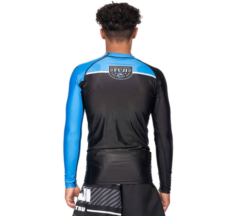 Fuji Freestyle 2.0 Long Sleeve Ranked Rashguard Blue - ADULT SIZES