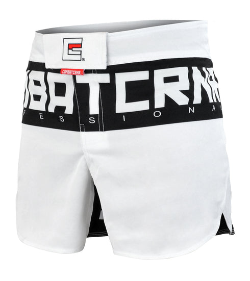 Combat Corner Supreme Hybrid Fight Shorts (White)-2