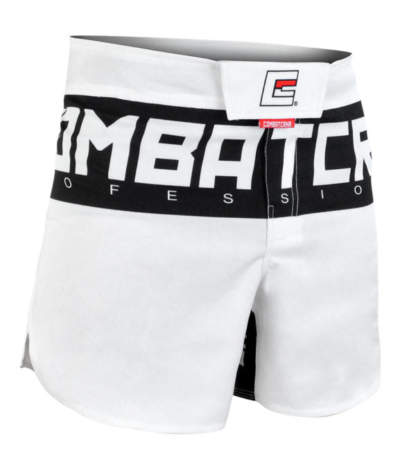 Combat Corner Supreme Hybrid Fight Shorts (White)-1