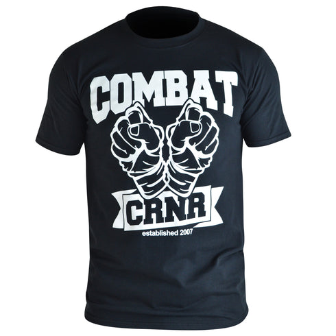 Combat Corner Throw Back T-Shirt-1