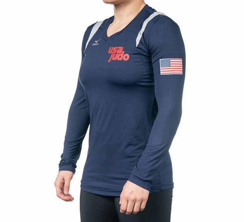 FUJI USA Judo Mizuno Womens Balboa Long Sleeve Shirt - MMA Fightland