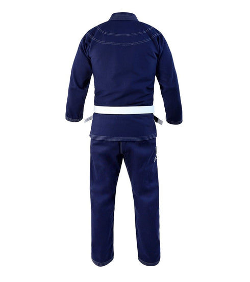 Combat Corner v5 BJJ GI – FREE WHITE BELT-NAVY-3