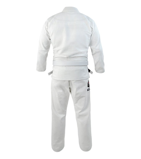 Combat Corner v5 BJJ GI – FREE WHITE BELT-WHITE-4