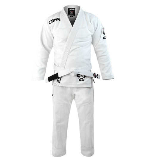 Combat Corner v5 BJJ GI – FREE WHITE BELT-WHITE-3