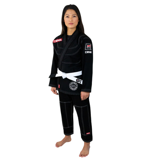 Combat Corner Womens BJJ GI -v6 - FREE WHITE BELT