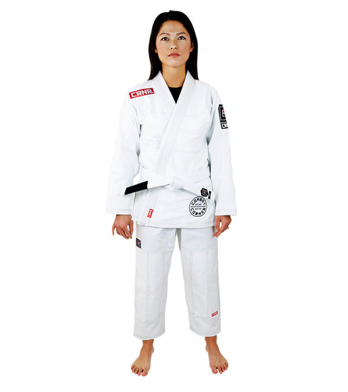 Combat Corner Womens BJJ GI -v6 - FREE WHITE BELT