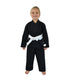Combat Corner Kids Classic Kimono - Black W/ FREE WHITE BELT - MMA Fightland