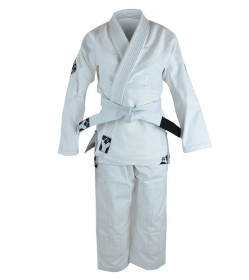 Combat Corner YoungStar Youth Brazilian Jiu Jitsu Form2 GI – FREE WHITE BELT-WHITE-2