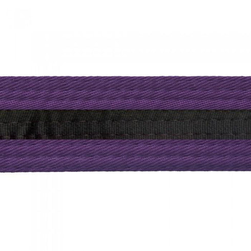 BOLD LOOK BELTS WITH BLACK STRIPE-PURPLE WITH BLACK STRIPE-1
