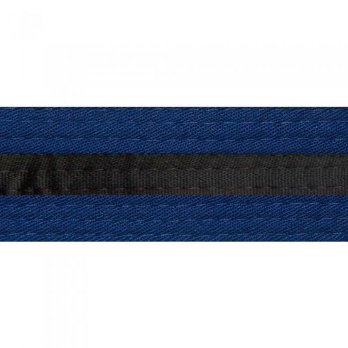 BOLD LOOK BELTS WITH BLACK STRIPE-BLUE WITH BLACK STRIPE-1