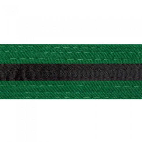 BOLD LOOK BELTS WITH BLACK STRIPE-GREEN WITH BLACK STRIPE-1