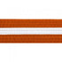 BOLD LOOK BELTS WITH WHITE STRIPE-ORANGE/WHITE STRIPE-1