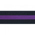 BOLD LOOK BLACK BELTS WITH STRIPE-BLACK/PURPLE STRIPE-1