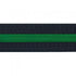 BOLD LOOK BLACK BELTS WITH STRIPE-BLACK/GREEN STRIPE-1