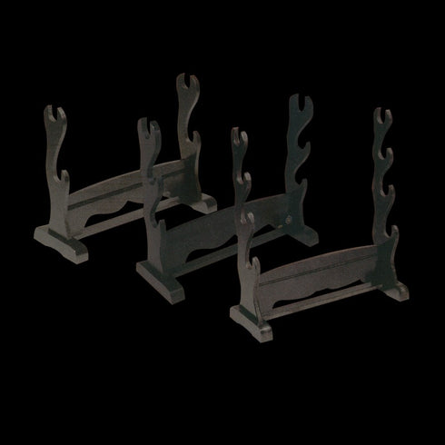 DYNAMICS-BLACK LACQUERED SWORD-STANDS