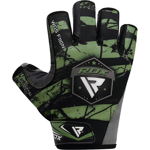 RDX F11 BODYBUILDING GYM GLOVES/Gre-2