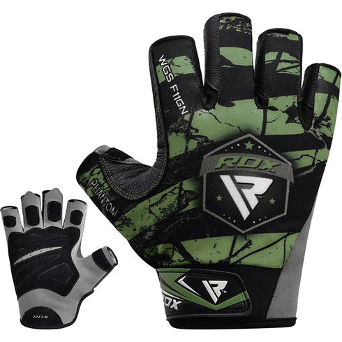 RDX F11 BODYBUILDING GYM GLOVES/Gre-6