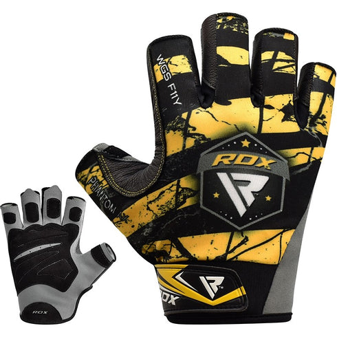 RDX F11 BODYBUILDING GYM GLOVES/Y-6