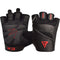 RDX S2 BLACK LEATHER WEIGHT LIFTING GLOVES-1