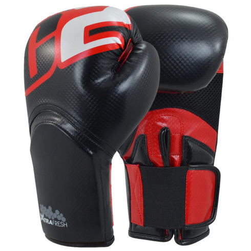 Combat Corner C2 Turbo Boxing Gloves Black/Red-1