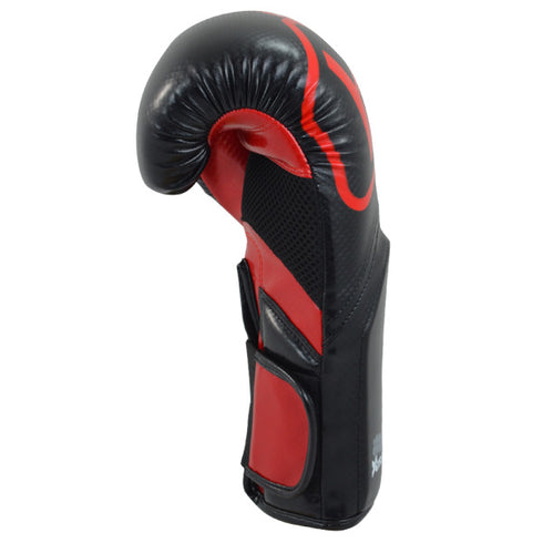Combat Corner C2 Turbo Boxing Gloves Black/Red-4