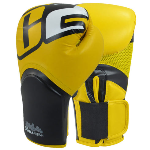 Combat Corner C2 Turbo Boxing Gloves Yellow/Black-1