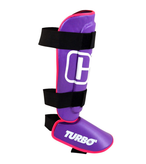 Combat Corner C2 Turbo Shin Guards Purple-2