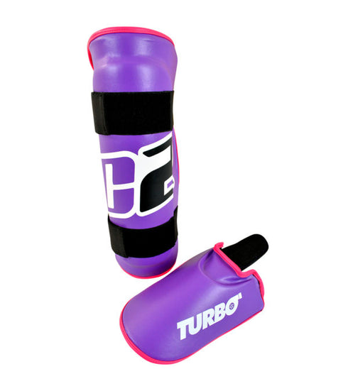 Combat Corner C2 Turbo Shin Guards Purple-5