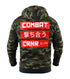 Combat Corner Zip Up Camo Redtangle Hoodie-3