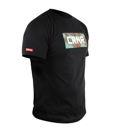 Combat Corner Camotangle T-Shirt Black-2