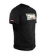 Combat Corner Camotangle T-Shirt Black-2