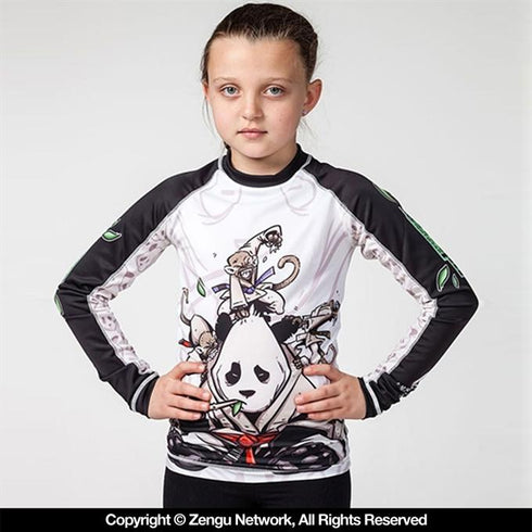 Tatami Gentle Panda Children's Rashguard-1