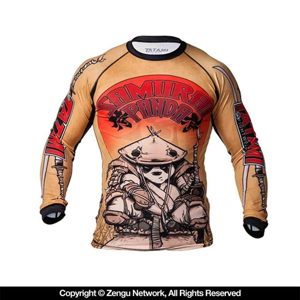 Tatami x Chris Burns "Samurai Panda" Rashguard-1