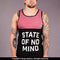 Scramble-State of No Mind Tank Top (Red)-front
