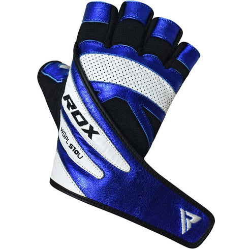 RDX S10 CONCEPT BLUE WEIGHTLIFTING GLOVES-4