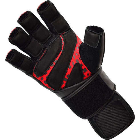 RDX L7 CROWN WEIGHTLIFTING LEATHER GYM GLOVES-8