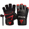 RDX L7 CROWN WEIGHTLIFTING LEATHER GYM GLOVES-1