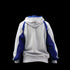 DYNAMICS-CLASS-X HOODED SWEATSHIRT-Grey-BLUE-BACK