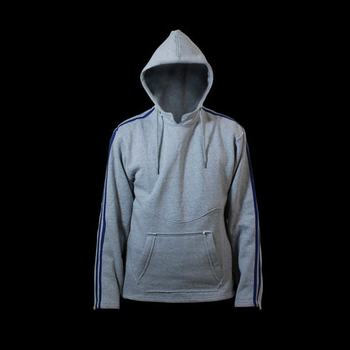 DYNAMICS HOODED SWEATSHIRT WITH STRIPES