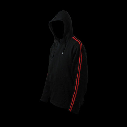 DYNAMICS HOODED SWEATSHIRT WITH STRIPES