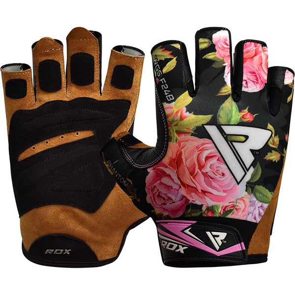 RDX F24 WOMEN GYM WORKOUT GLOVES/Blk-1
