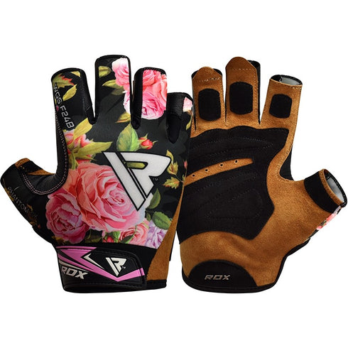 RDX F24 WOMEN GYM WORKOUT GLOVES/Blk-6