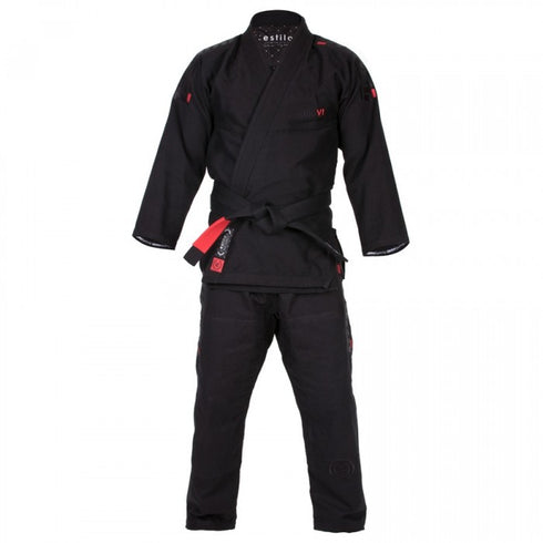 Tatami Estilo 6.0 Jiu Jitsu Gi - Black/Black-2