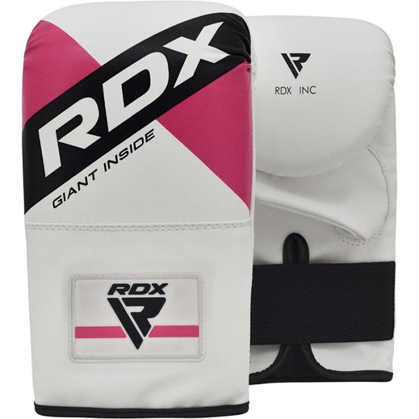 RDX F10 BOXING GLOVES WHITE/PINK
